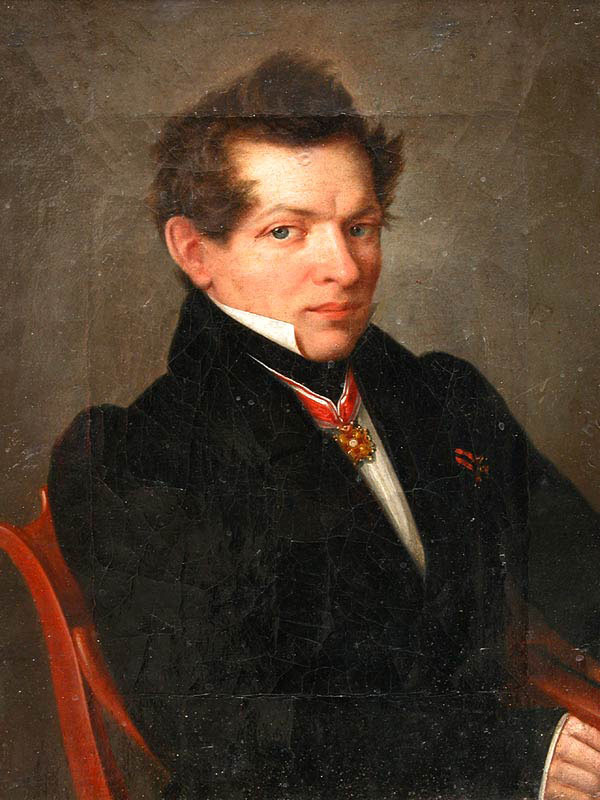 Nikolai Lobachevsky, retrato por Lev Kryukov.