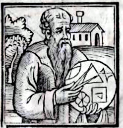 Apolônio de Perga, representação artística posterior.