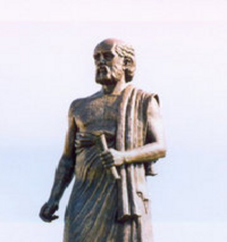 Aristarco de Samos, representação artística posterior.