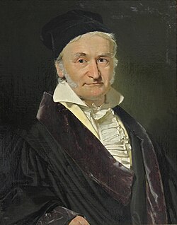 Carl Friedrich Gauss.