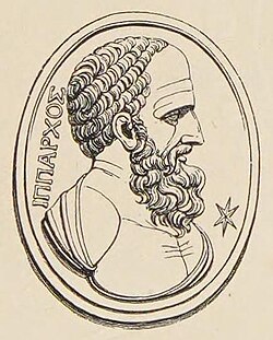 Hiparco de Niceia, representação artística posterior.