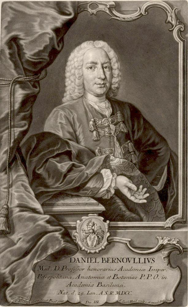 Daniel Bernoulli (1700–1782), o filho que Johann expulsou de casa.
