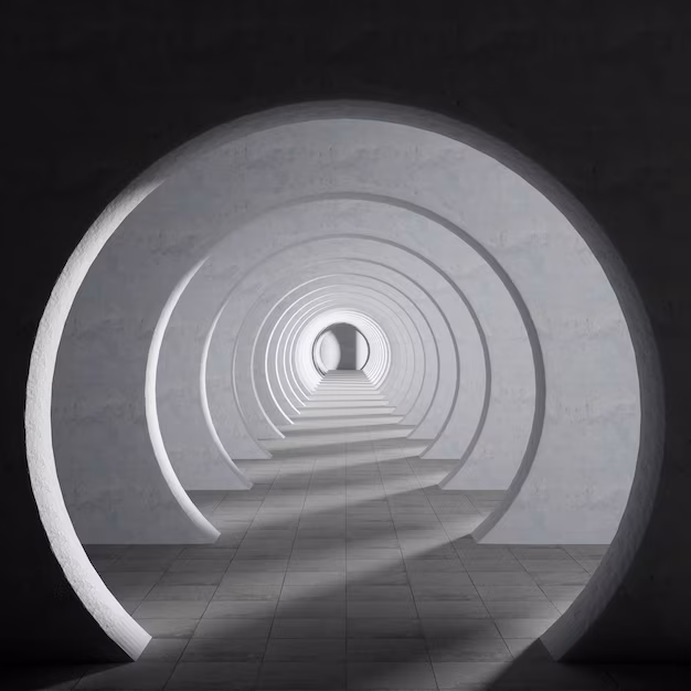 Arcos e cúpulas na arquitetura.