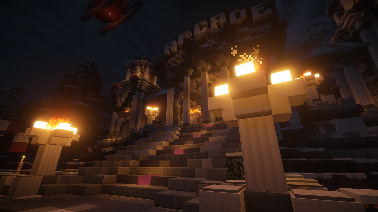 No Minecraft, tudo é feito de quadrados.